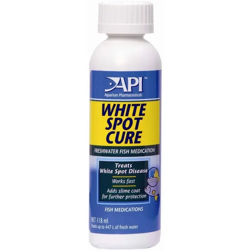Api Spot Cure Aquarium Treatment - Bottle White 118Ml