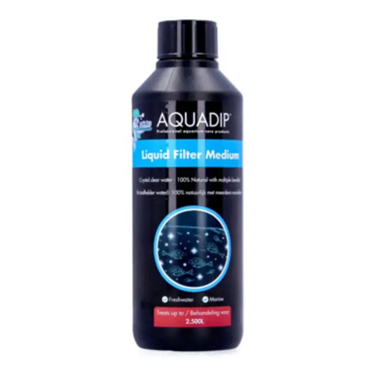 B&Q Aquadip Liquid Filter Medium Crystal Clear Water Treatment 500Ml