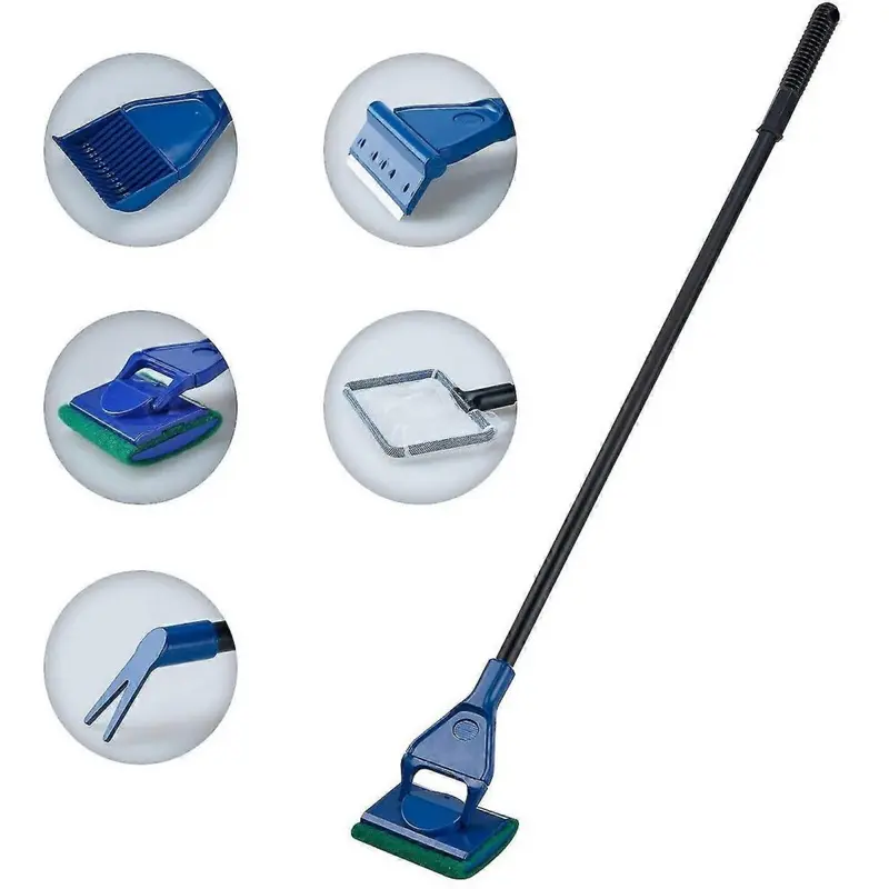 Complete 5 In 1 Aquarium Fish Tank Cleaning Set Fish Tank Cleaning 5In