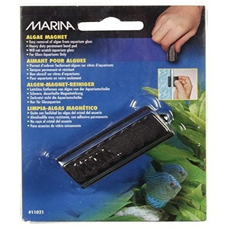 Marina Algae Magnet, Small, Black