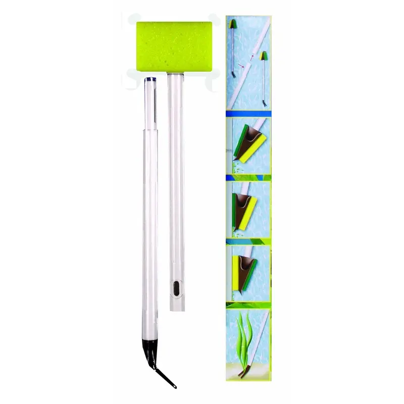 Hagen Deluxe Aquarium Scraper,Yellow,green
