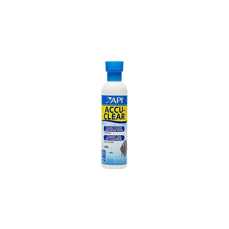 Api Accu-Clear Freshwater Aquarium Water Clarifier 8-Ounce Bottle