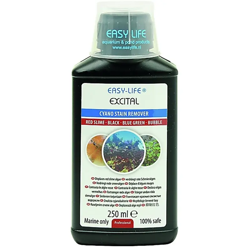 Easy-Life Excital 250ml Cyano Red Slime Algae Cyanobacteria Marine Tank
