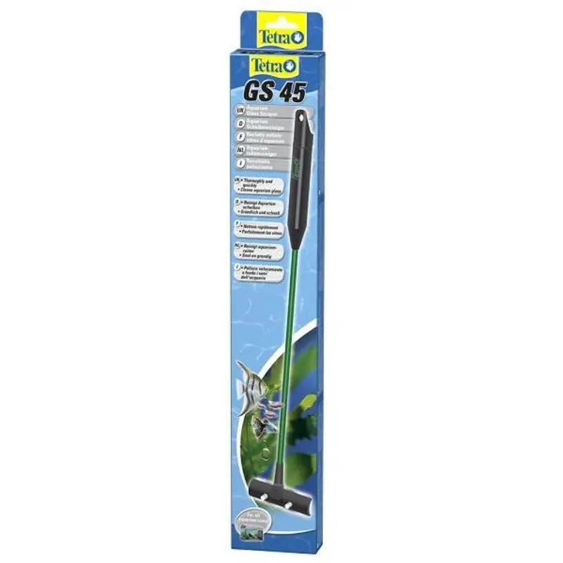 Tetra Gs Aquarium Glass Scraper - One White Size 45