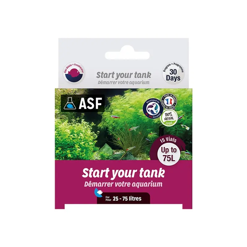 Aquarium Systems Nano Freshwater Aquarium Start Up Program