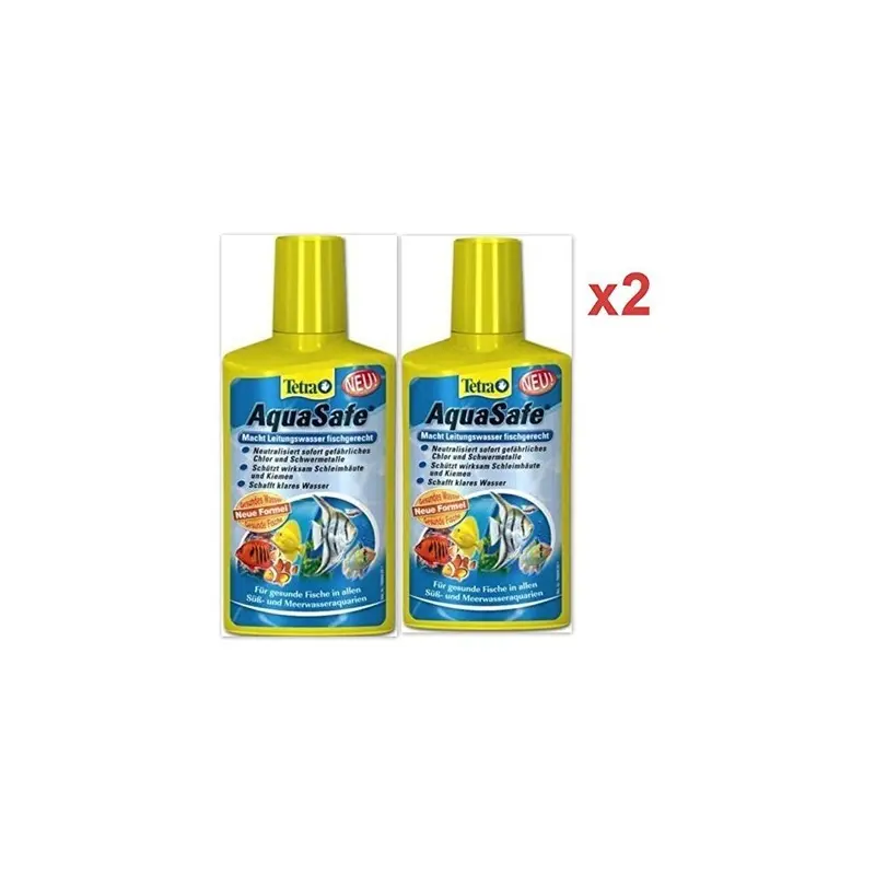 Tetra Aquasafe Water Conditioner X 2 500Ml