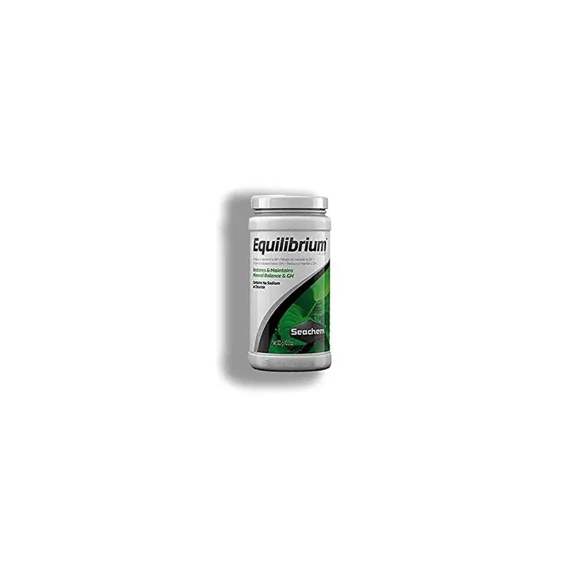 Seachem Equilibrium Aquarium Water Conditioner, 600 G 600G