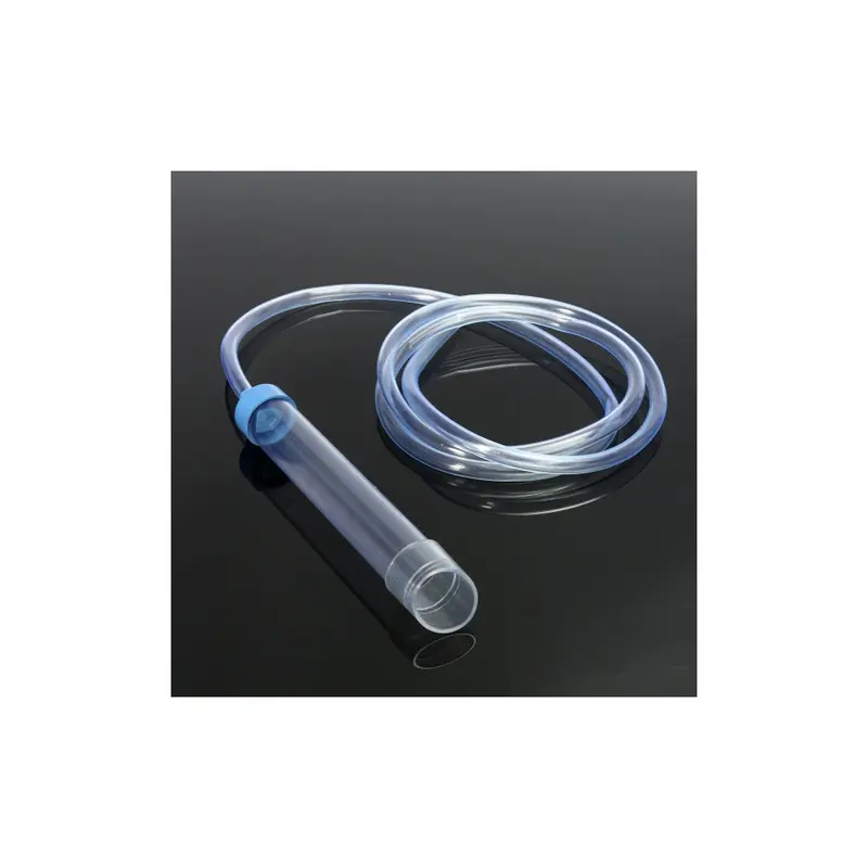 Blue Gravel Cleaner Aquarium Fish Tank Pump Water Filter Syphon Hose 150Cm
