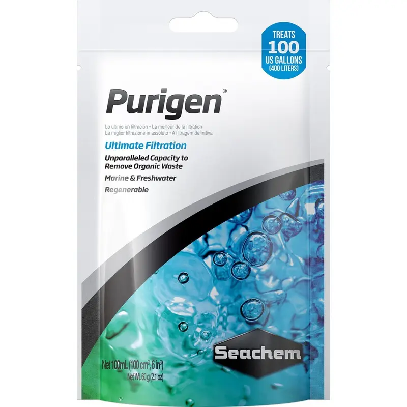 New Seachem Purigen For Freshwater, 100 Ml C-116016506