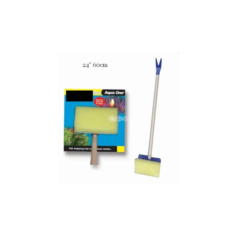 Aqua One 4 In 1 Aquarium Scraper - 60Cm Long 10321 4In