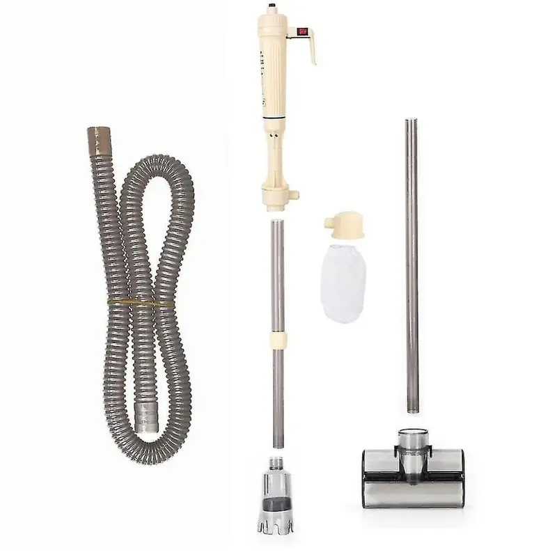 Electric Gravel Cleaner, Siphon, Vacuum, Water Pump, Filter For Aquarium