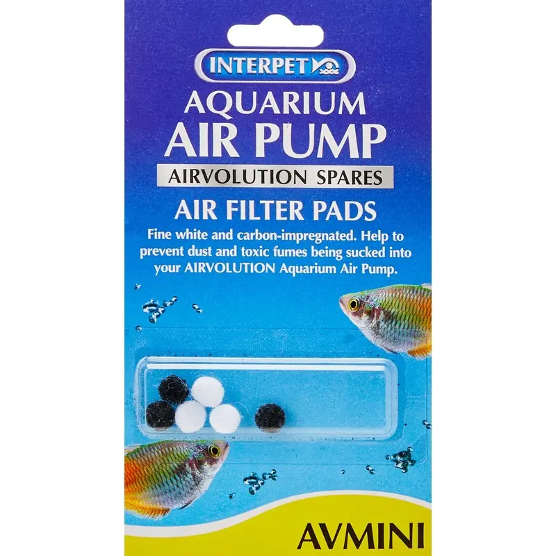 Interpet Air Volution Spare Filter Pads to fit AV Mini
