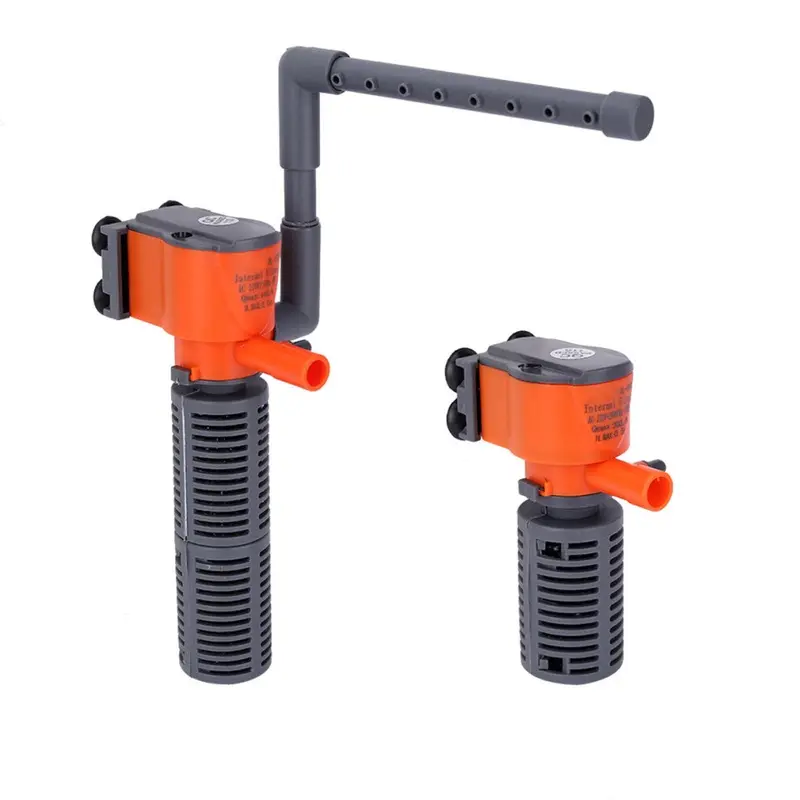 3 In 1 3/5W Aquarium Water Pump Submersible Fish Tank Tropical Marine Filter 3In