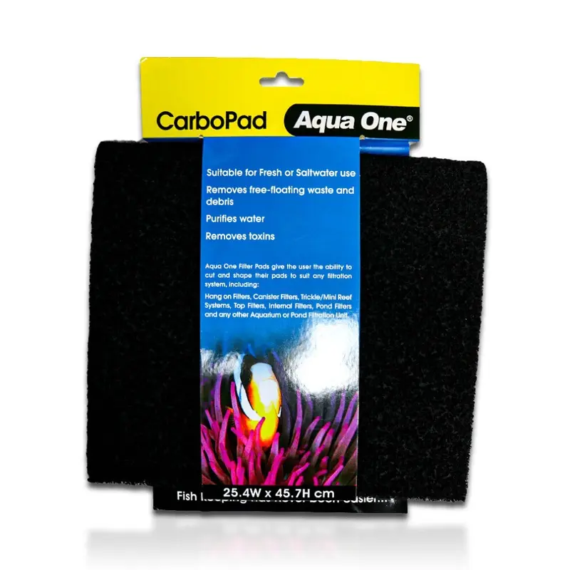 Aqua One Carbopad Self Cut Filter Pad X 45.7Cm Size 25.4