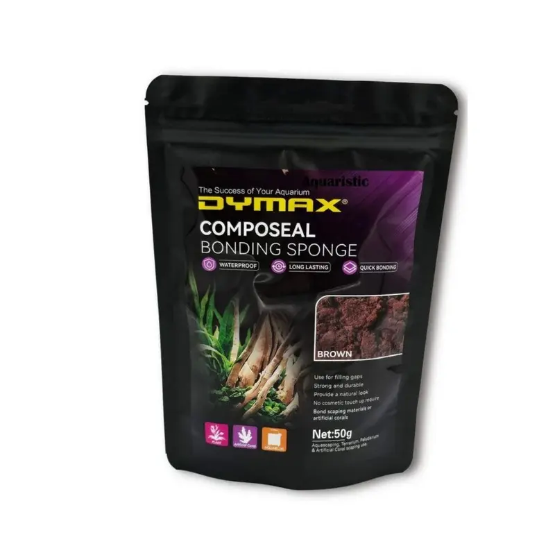 Dymax Brown/Coral () Aquarium Fish Tank Reef Composeal Bond Aquascaping For Driftwood