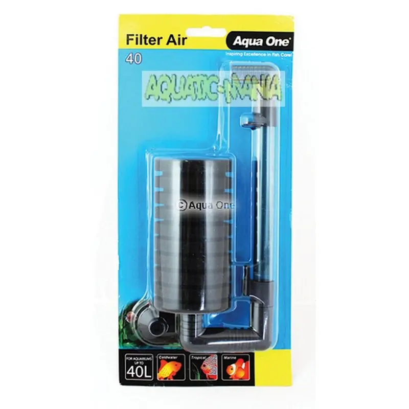 Aqua One Filter Air Sponge Filter Suit Up To 40L Aquariums 19890 Size 40