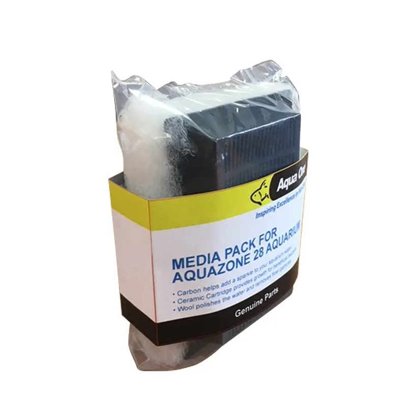 Aqua One Replacement Media Filter Pack For Aquazone 28 Aquarium