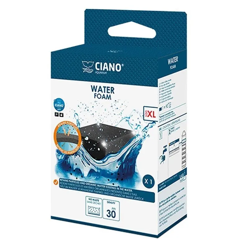 Ciano CFBIO XL Filter Foam XL Removes Large Particles Aquarium Tank Media