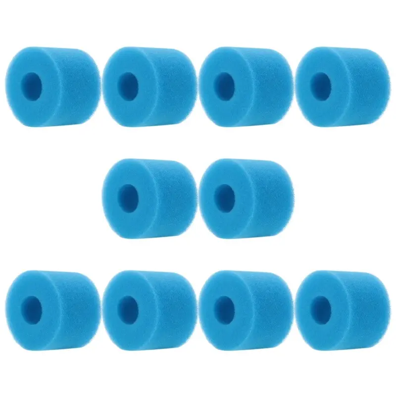 Saudism Blue/Light 10Pcs Filter Washable Foam 4 X Uk Vi Lazy Z Type Filter Size 2