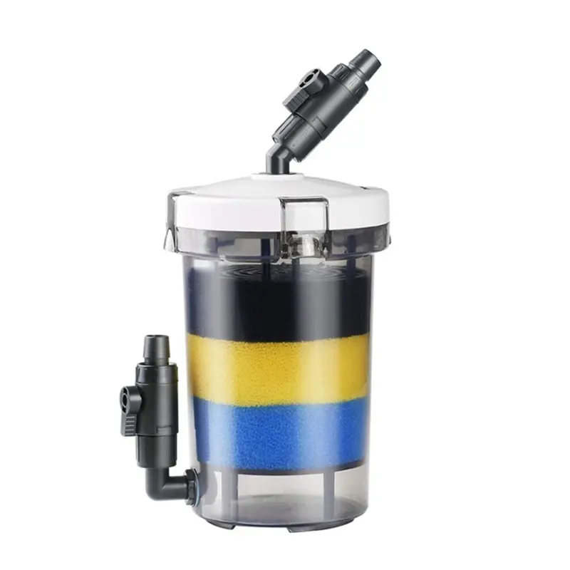 Black Aquarium Filter Ultra-Quiet External Aquarium Filter Bucket Lw-603 0.6M
