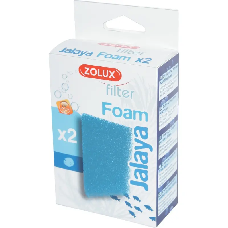 Zolux Bleu Cartridge Foam Jalaya (X2) Medium