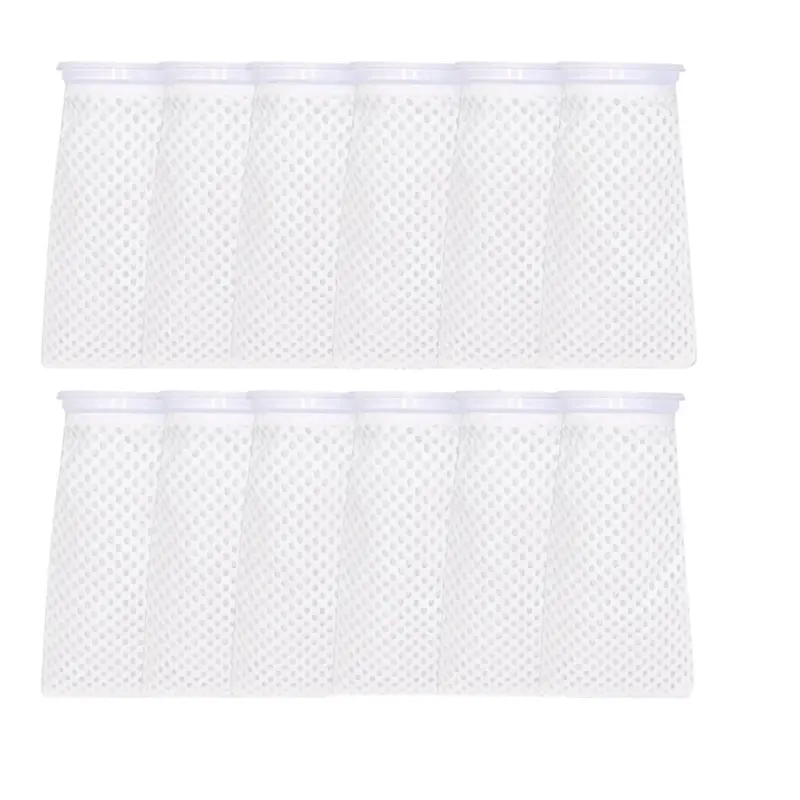 Sin Marca Pack 4 Inch Filter Sock, 150 Micron, Ring Honeycomb Filter Socks, Size 12