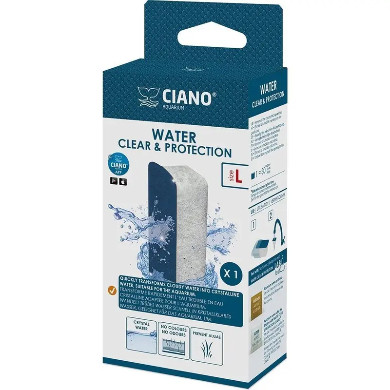 Ciano CFBIO 150/250 Water Clear Filter Cartridge L (Large) Algae Aquarium Media