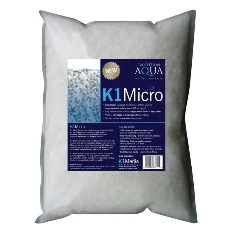 Evolution Aqua K1 Micro Media Litres Size 25