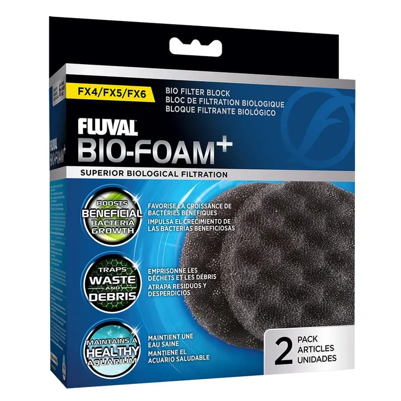 Fluval Bio Foam+ for FX Filters (Pack of 2)