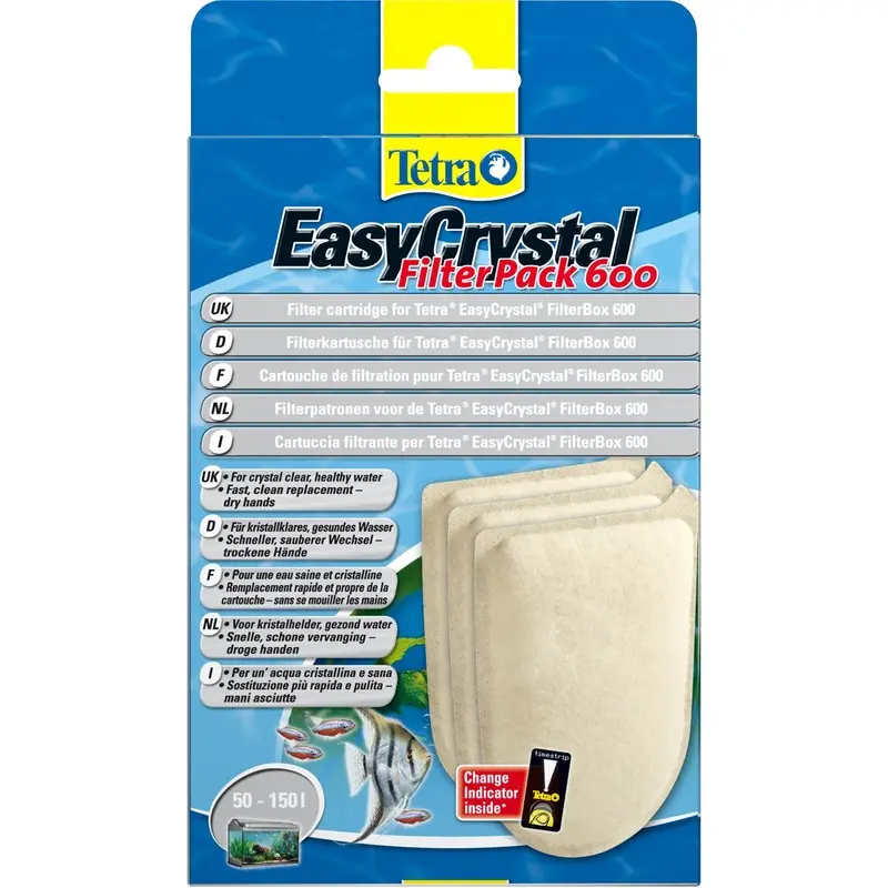 Tetra EasyCrystal 600 TH32112 Filter Pack