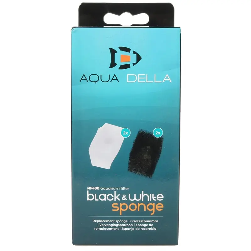 Aqua Della Noir Sponge Et Blanc Af-200 (X4)