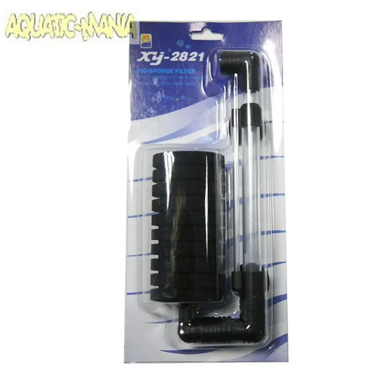 Betta Black Single /Clear Bio Sponge Filter (Xy-2821) Fa028