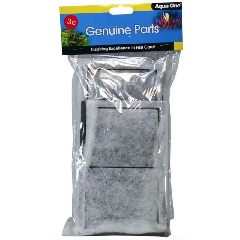 Genuine Aqua One 3C AquaStyle 620, 900 & Dynamic Filter Carbon Media Cartridge