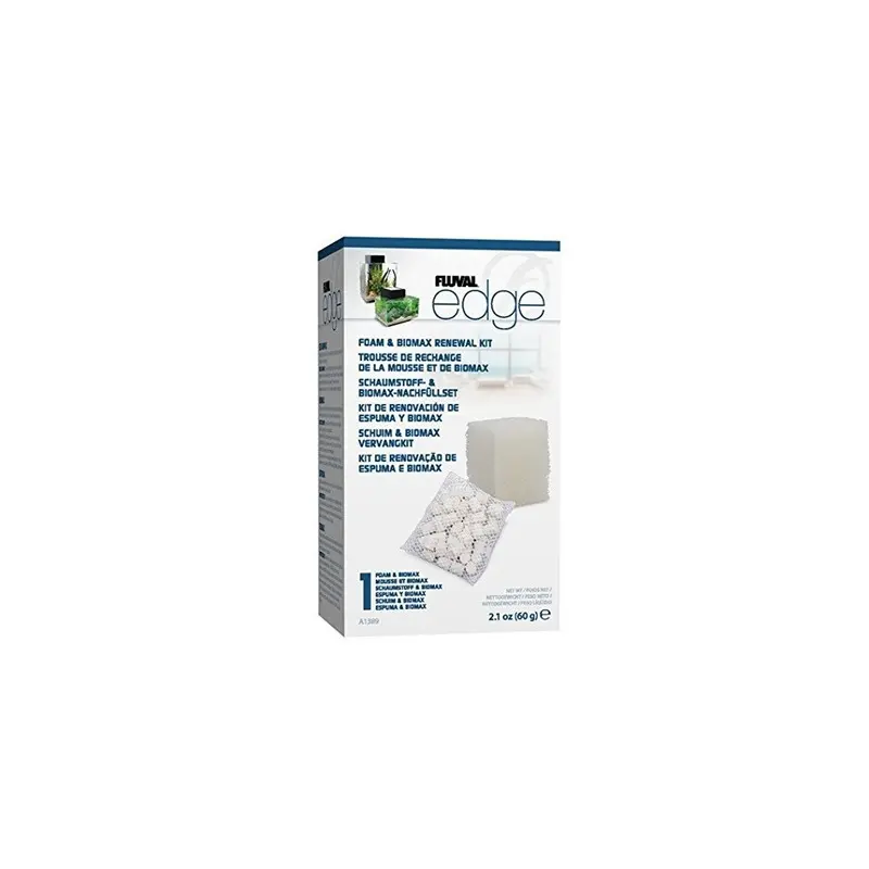 New Fluval Edge Foam Biomax Kit A1389