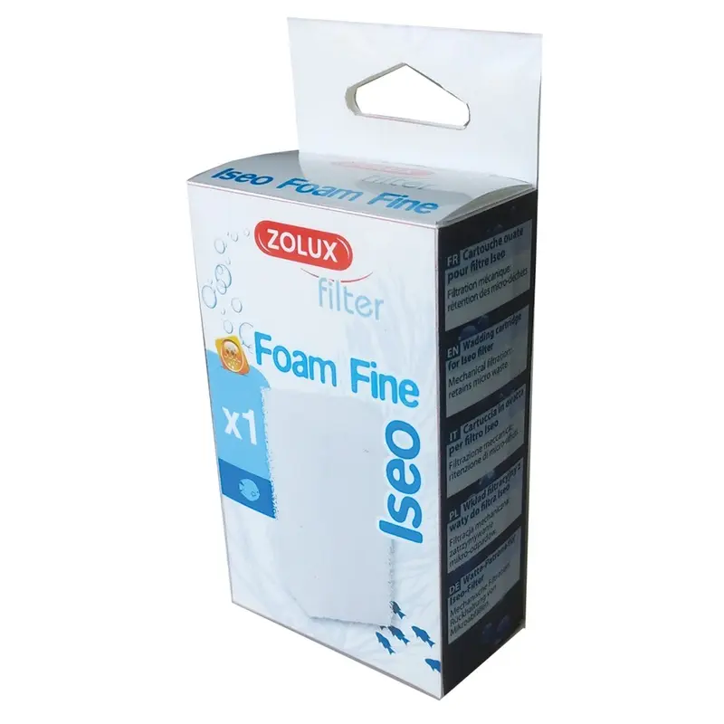 Zolux Blanc Fine Foam Cartridge Iseo Foam Small
