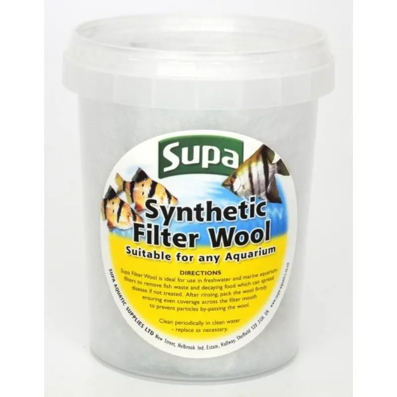 Supa Synthetic Wool Filters For Aquariums - Pack 25G