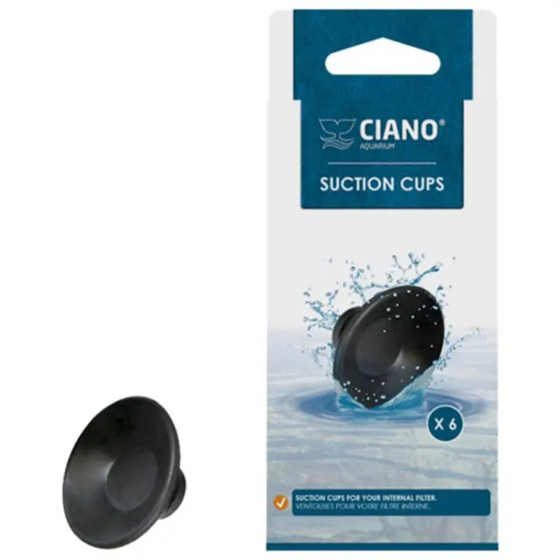 Ciano Suction Cups (X6) 7.2Mm X 16.8Mm Size 6