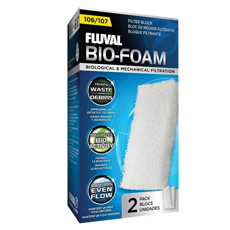 Fluval 104/105/106/107 Bio Foam Filter Block