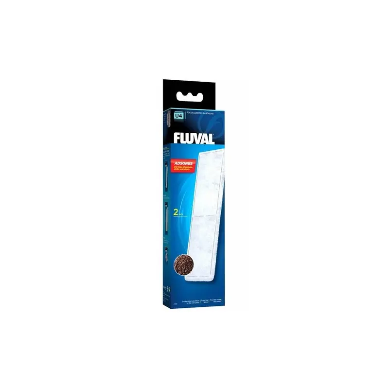 (U4) Fluval U Poly / Clearmax Cartridge - Pack Size 2