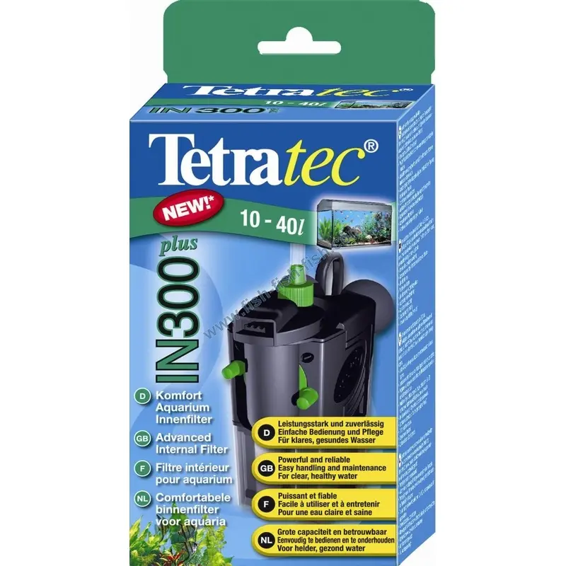 Tetra Tec IN Plus internal filter (UK plug),Black,10-40 litre