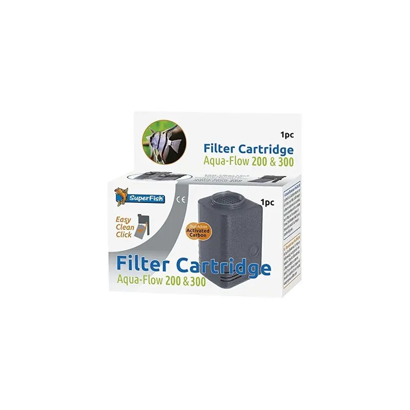 New Superfish Aqua-Flow 200 And 300 Crystal Clear Cartridge A7030925