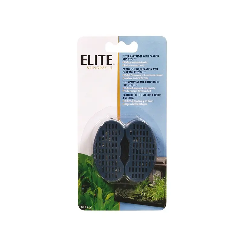Elite Stingray Zeo-Carb Filter Cartridge 2 Piece 15
