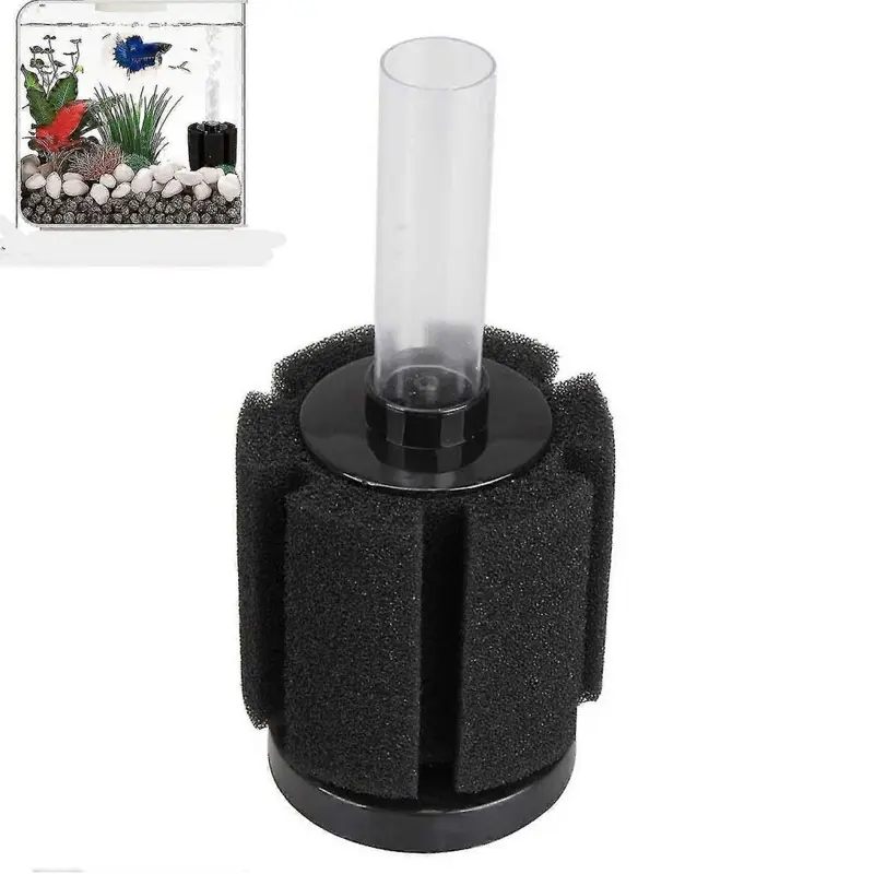 Kikidex (As Show, One ) Sponge Filter Aquarium Air Filter 3In