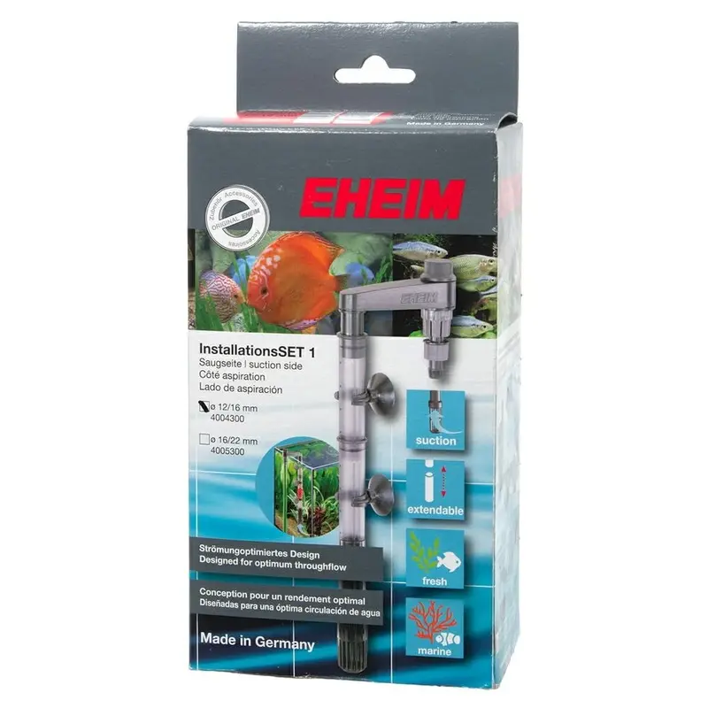 Eheim External Filter Installation Kit, Number 1, 12/16 mm