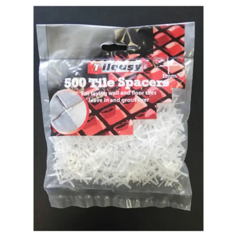 Tileasy White Bag Of 500 Tile Spacers | | 1Mm