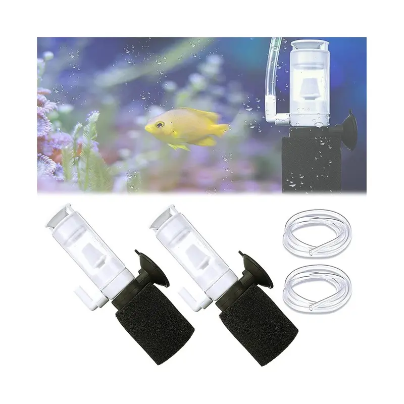 Zeuxo Sets Of Mini Aquarium Filters For Fish Tanks Small
