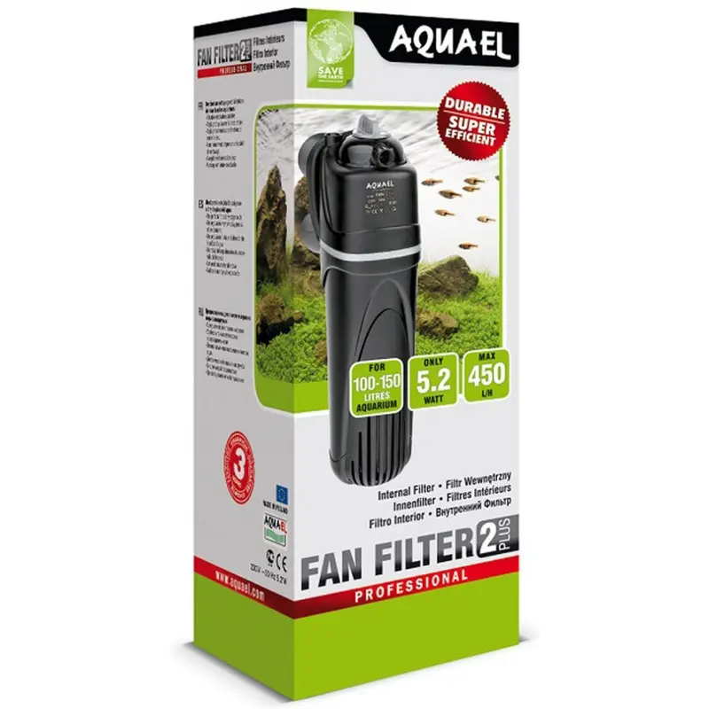 Aquael Fan Filter Plus (100 - 150 Litre) Size 2