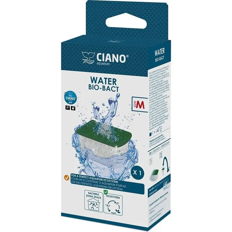 Ciano CF80 Bio-Bact Filter Cartridge M (Medium) Fish Tank Aquarium Media