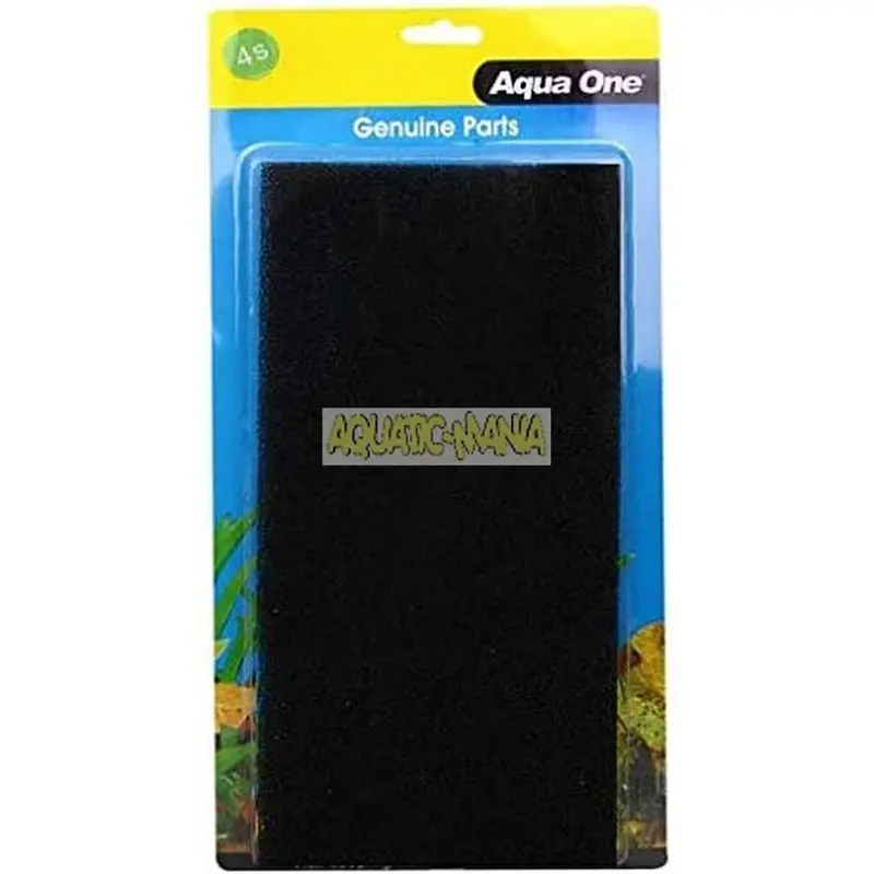 Aqua One Black Sponge Pad - 850 Aquastyle (2Pk) 25004S Size 2