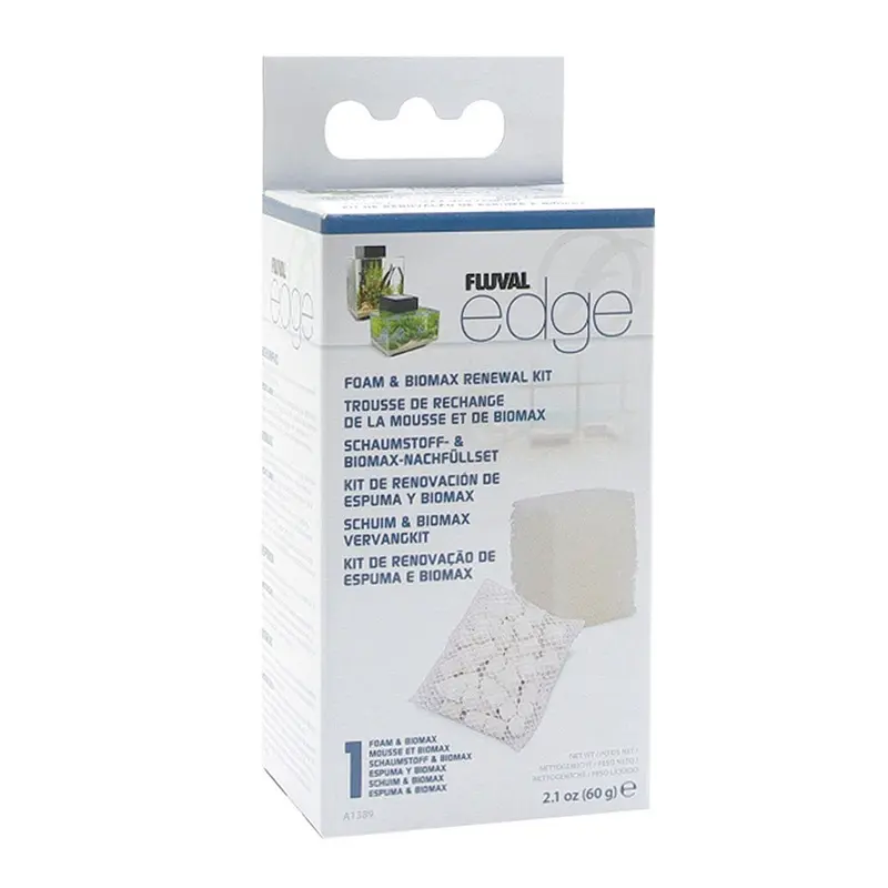 Fluval Edge Foam And Biomax Renewal Kit